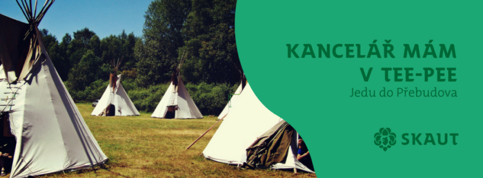 Kancelář mám v Tee-Pee